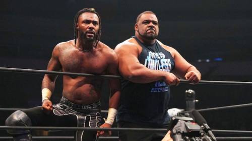 Swerve Strickland y Keith Lee en AEW AEW