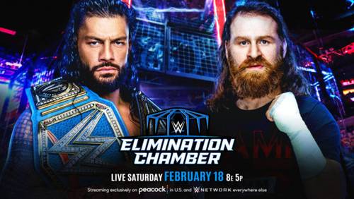 Roman Reigns vs Sami Zayn en Elimination Chamber