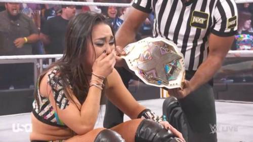 Roxanne Perez nueva Campeona NXT