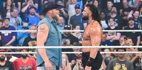 Brock Lesnar y Roman Reigns, SmackDown 17-06-2022