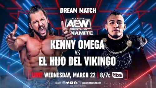Kenny Omega vs Hijo del Vikingo AEW Dynamite 22 03 2023