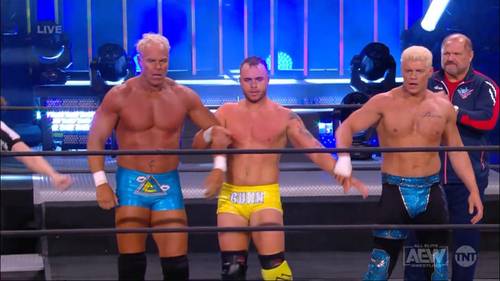 Cody Rhodes, Billy y Austin Gunn - AEW Dynamite 4 de noviembre 2020