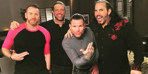 The Hardy Boyz con Edge y Christian