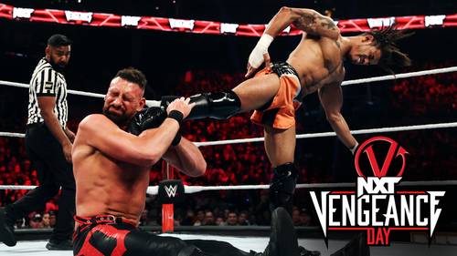 Wes Lee vs Dijak en NXT Vengeance Day 2023
