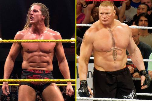 Matt Riddle y Brock Lesnar / WWE NXT vs WWE