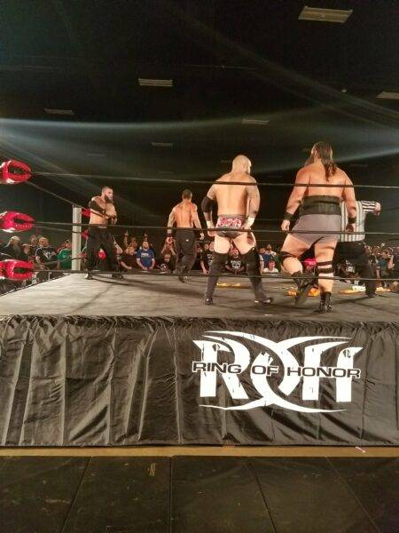 The Briscoes vs War Machine en ROH