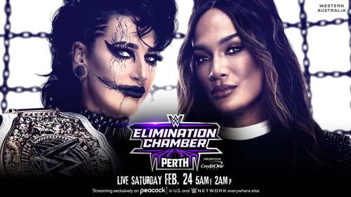 Rhea Ripley vs. Nia Jax, Elimination Chamber 2024 - WWE