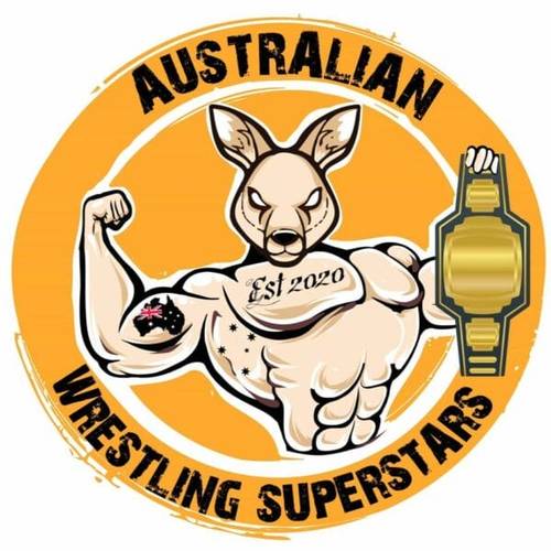 Superluchas - El logo de las superestrellas de la lucha libre australiana.