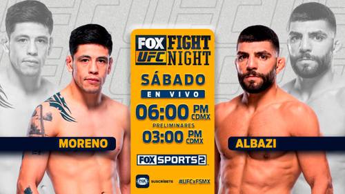 UFC Fight Night: Moreno vs. Albazi