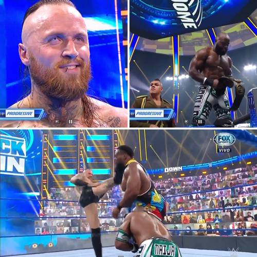 Aleister Black regresa a WWE y le ayuda a Apollo Crews en WWE SmackDown (21/05/2021) / WWE