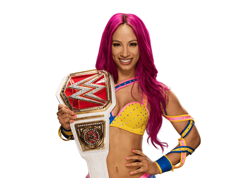 Sasha Banks como WWE Women's Champion (julio 2016) / WWE©