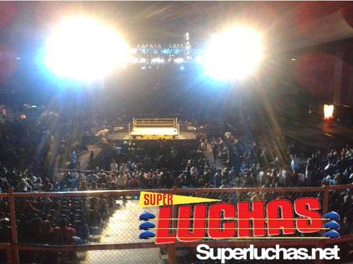 Escenario de las grabacioens de NXT en el Palacio de los Deportes (16.10.11) / Image by: Marco