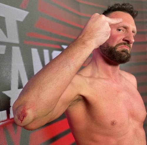 Dijak tras vencer a Joe Gacy en NXT Vengeance Day 2024 - WWE