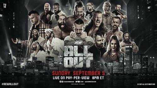 Afiche oficial AEW All Out 2021