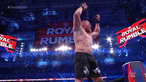 Brock Lesnar - WWE Royal Rumble 2022