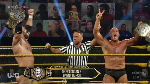 Oney Lorcan y Danny Burch - NXT 21 de octubre 2020