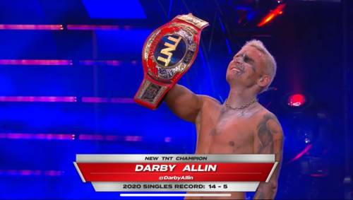 Darby Allin nuevo Campeón TNT en AEW Full Gear 2020