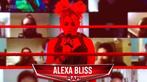 Alexa Bliss - Raw 19 de octubre 2020