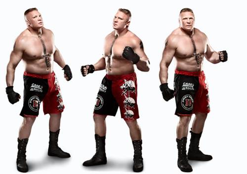 El nuevo atuendo de inspiración MMA de Brock Lesnar