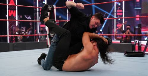 Vince McMahon enfadado Raw