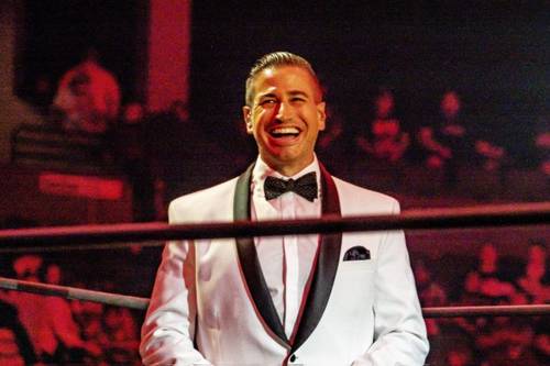 Justin Roberts en AEW All Out 2022