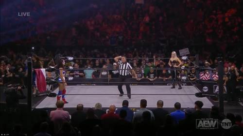 Thunder Rosa vs. Penelope Ford - AEW Dynamite 18 de agosto 2021