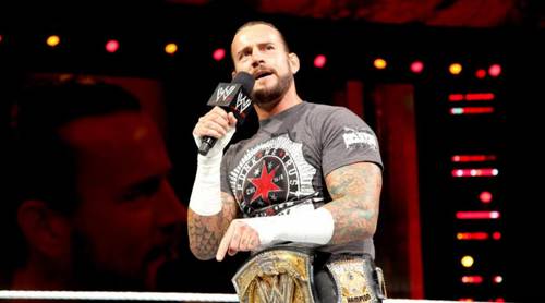 CM Punk en WWE Backstage