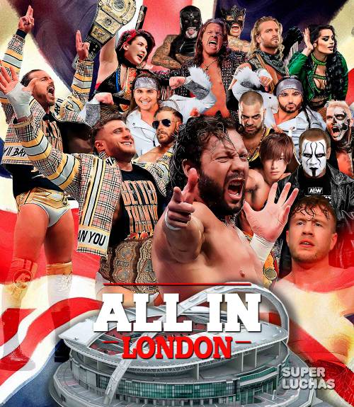 Cobertura y resultados AEW ALL IN 2023 | All In London | MJF vs. Adam Cole.