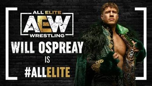 Superluchas - Will Ospreay firmo para ser parte de AEW. Toda la lucha de élite será Osprey es toda élite.