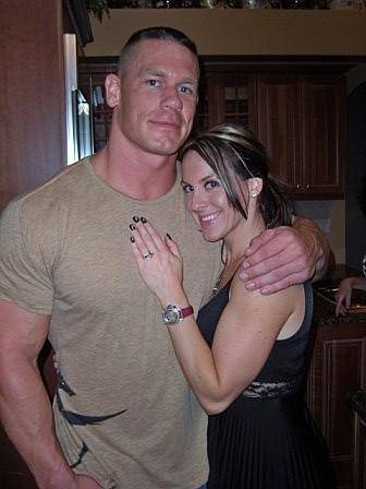 John Cena y Liz Huberdeau