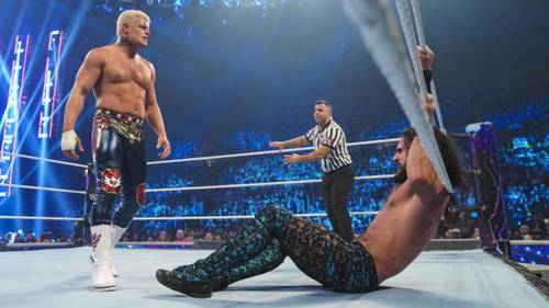 Cody Rhodes vs Seth Rollins en el evento premium WrestleMania Backlash 2022 (08/05/2022) / WWE