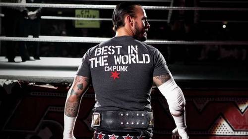 CM Punk con la camiseta Best in the World en WWE - WWE