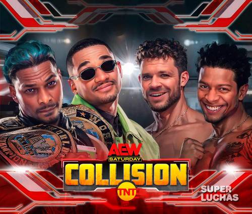 Cobertura y resultados AEW Collision 4 de enero 2025 | Private Party vs. Action Andretti y Lio Rush