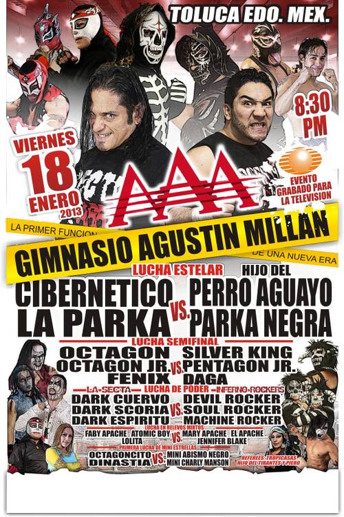 AAA en Toluca / viernes 18 de enero 2013