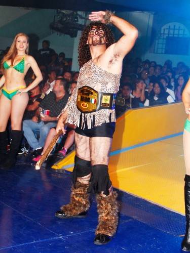 Barbaro Cavernario en la Arena Coliseo/ imagen cmll.com