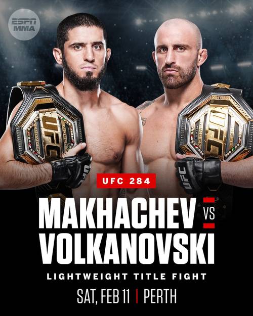 Makhachev vs Volkanovski