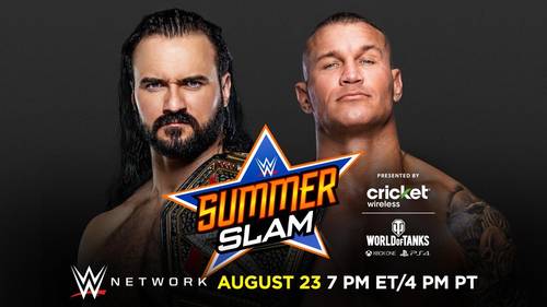 Drew McIntyre vs Randy Orton - SummerSlam 2020