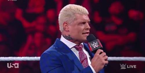Cody Rhodes en WWE RAW