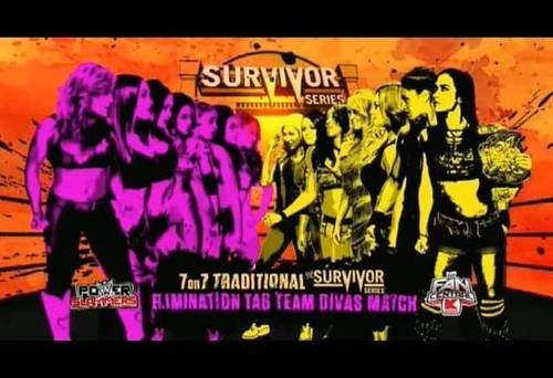 7-on-7 Divas Elimination Match - Survivor Series