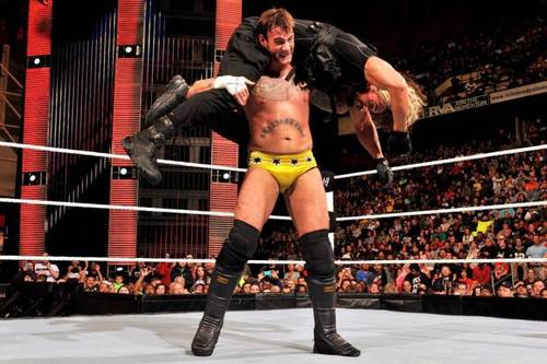 CM Punk Seth Rollins