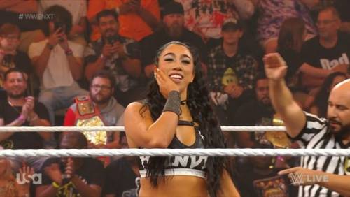 Indi Hartwell en WWE NXT 25 de octubre 2022