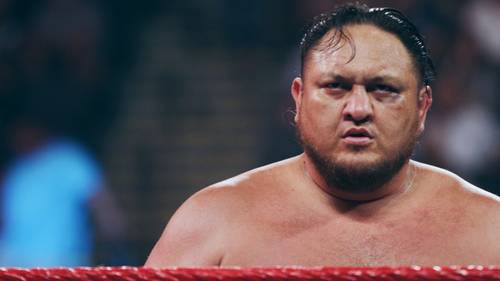 Samoa Joe en WrestleMania 36
