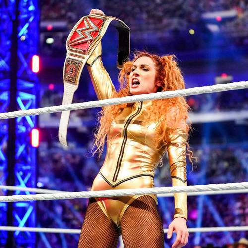Becky Lynch como Campeona Raw en el WWE Royal Rumble 2022 (29/01/2022) / WWE