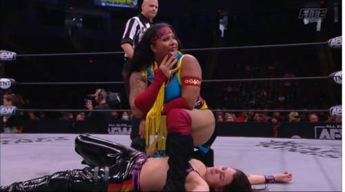 Nyla Rose vs Kayla Sparks en AEW Rampage 11 de noviembre 2022