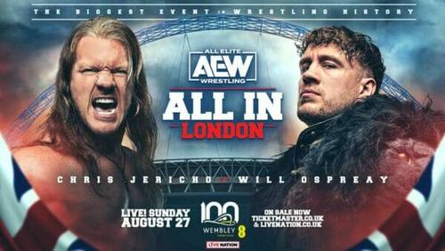 AEW All In Chris Jericho vs. Will Ospreay