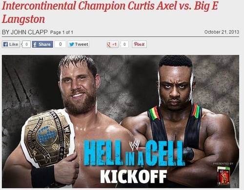 Curtis Axel vs. Big E Langston en Hell in a Cell / wwe.com