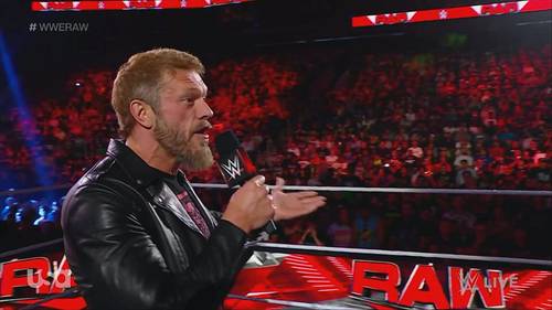 Edge - WWE RAW 5 de septiembre 2022