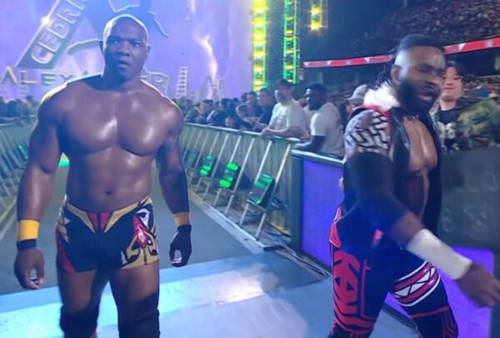 Shelton Benjamin y Cedric Alexander