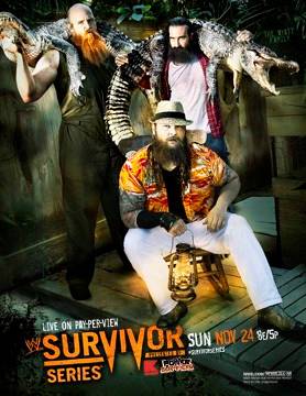 Poster Oficial de Survivor Series 2013