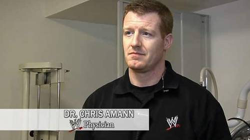 Dr. Chris Amann, Médico de WWE / WWE.com